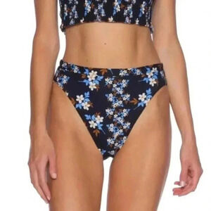 BECCA Loraine High Waist Swim Bottoms M